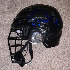 Black box lacrosse warrior FatBoy helmet